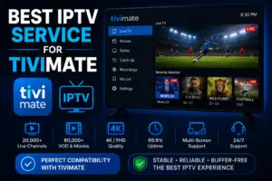 Best IPTV Service for TiviMate (2026) — What to Look For and How to Connect
