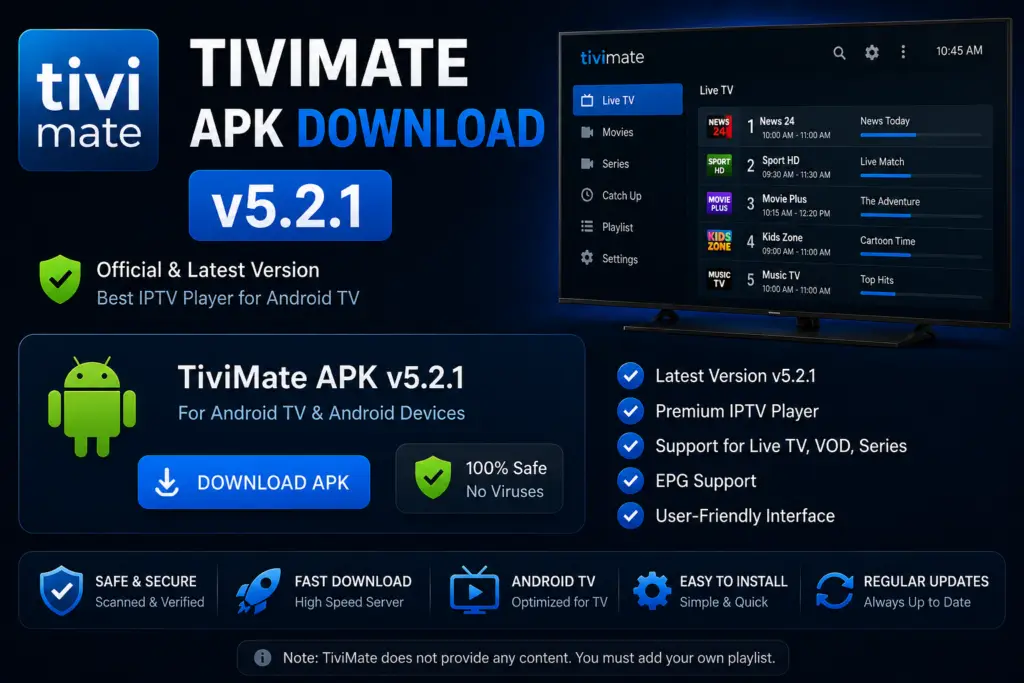 TiviMate APK download guide