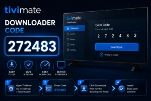 TiviMate Downloader Code (2026): 272483 — Install on Firestick Fast & Safely