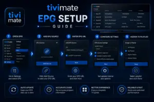 TiviMate EPG Setup Guide (2026) — Add TV Guide, Fix No Information, Channel Mapping & Time Shift
