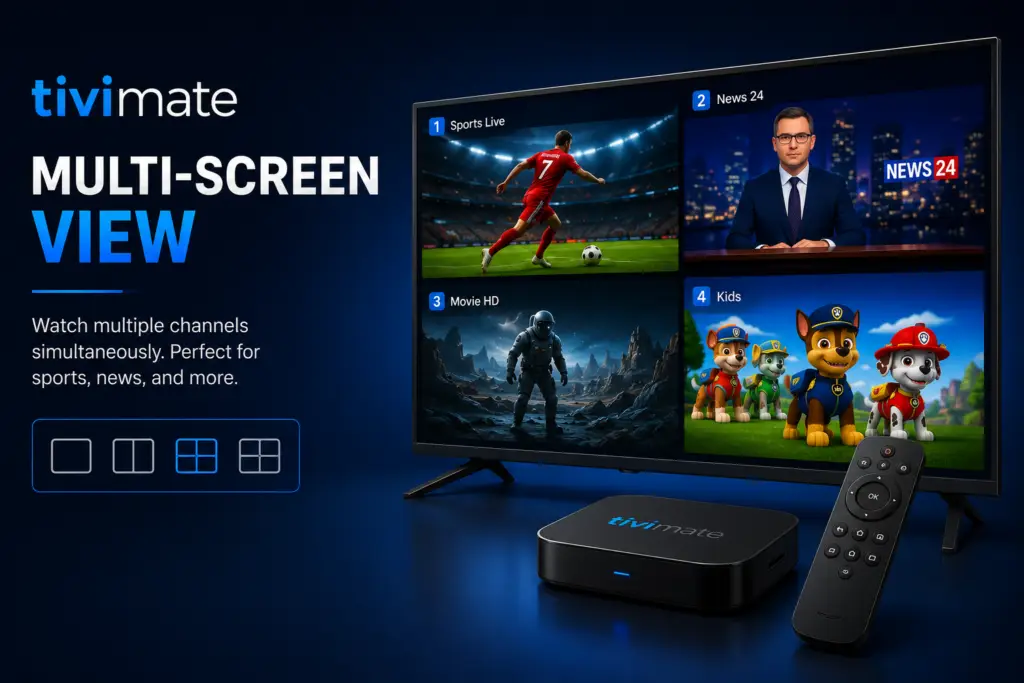 TiviMate MultiView multi-screen