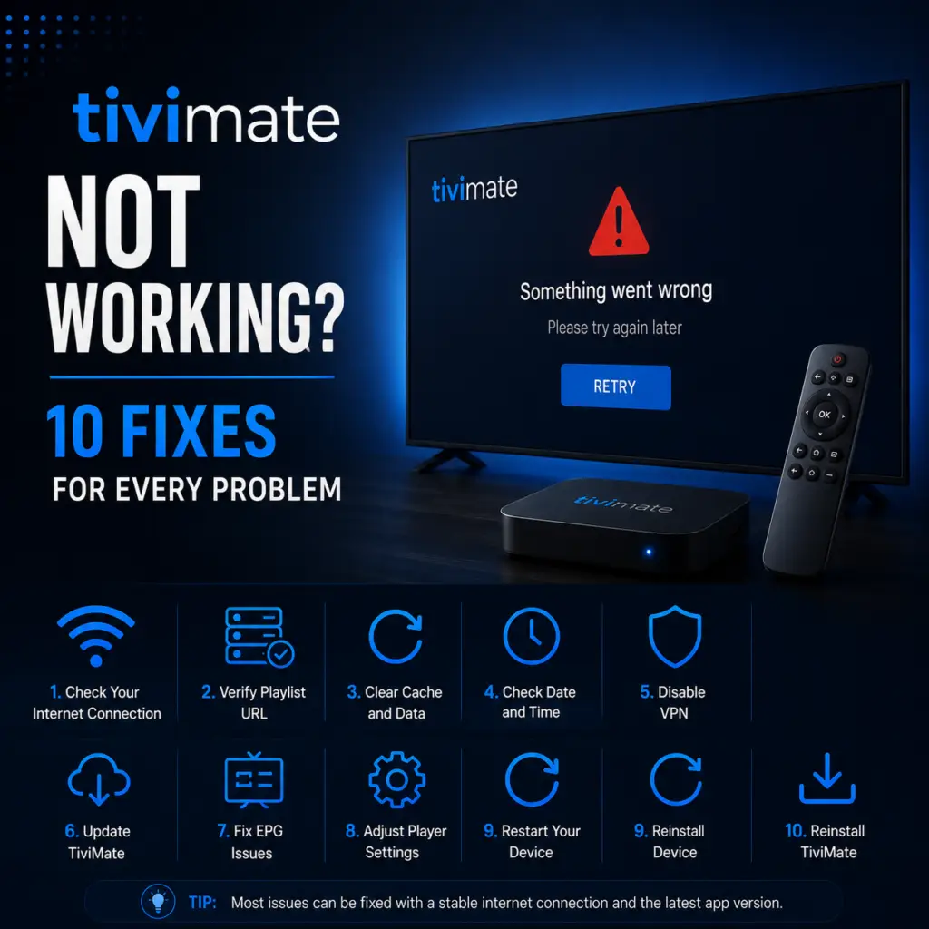 TiviMate not working