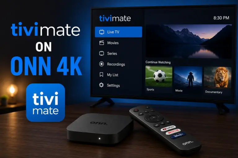 TiviMate on Onn 4K (2026): Install, Setup and Best Settings