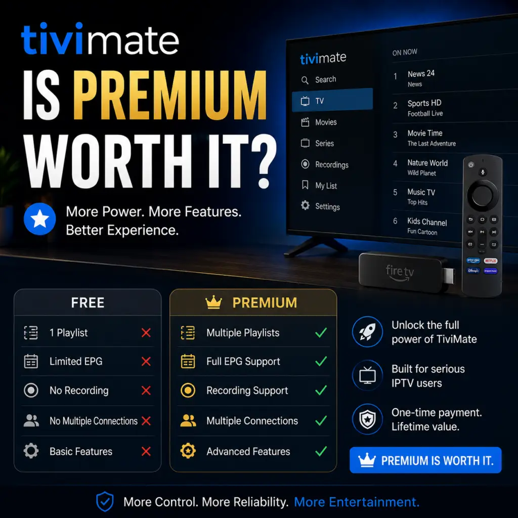 TiviMate Premium worth it review