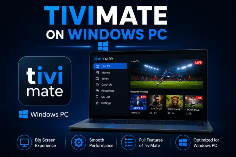 TiviMate on Windows PC (2026): BlueStacks and WSA Setup Guide